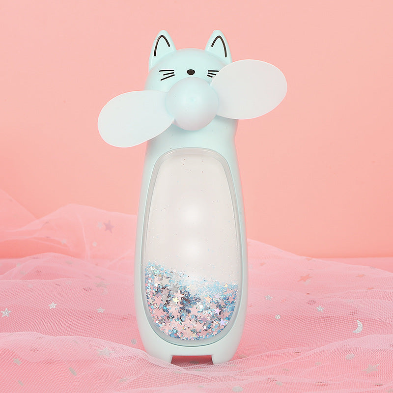 Freundinnen-kreative-exquisite-Paar-Gadgets-Handheld-Fan