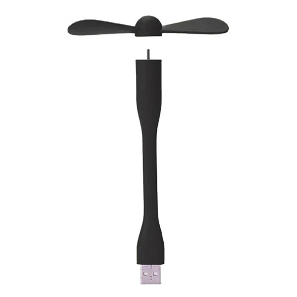 Neue USB-Lüfter Elektronisches Gadget Ventilador Led USB Mini Ventilator Tragbarer flexibler Kühler Geeignet für Laptop Smartphone