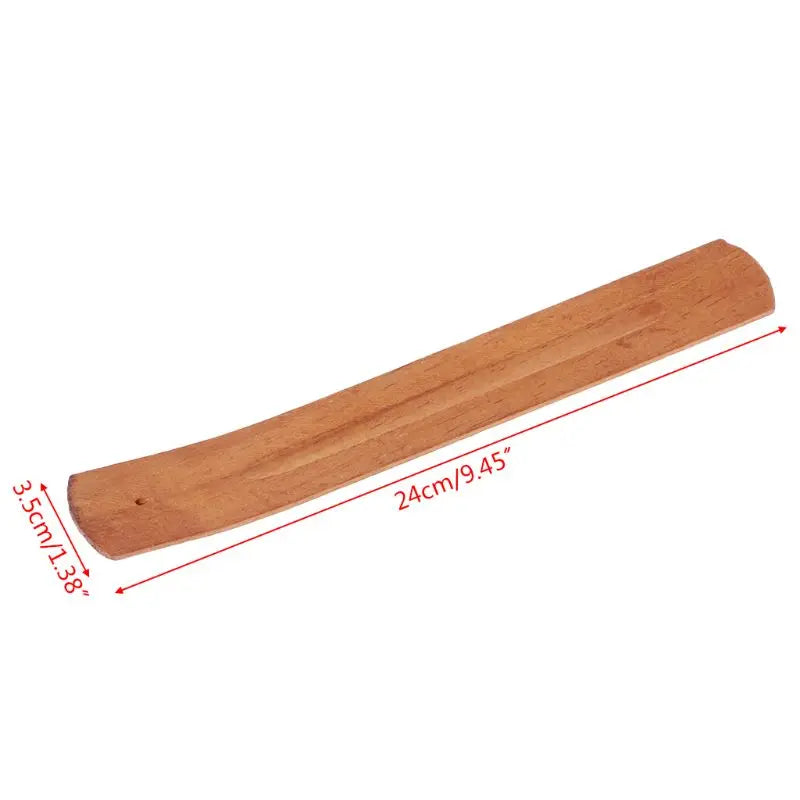 Natürlicher Holz-Räucherstäbchenhalter – Aschenfänger, Brennerhalter, Heimdekoration