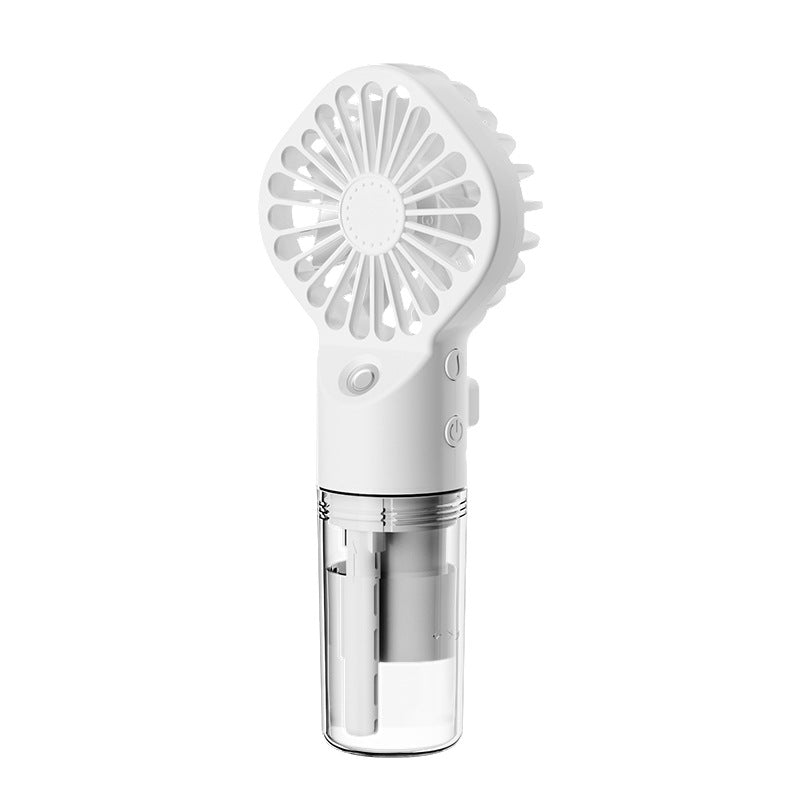 Hand-Spray-Ventilator tragbarer Mini-Aufladung Befeuchtung kleiner Hand ventilator