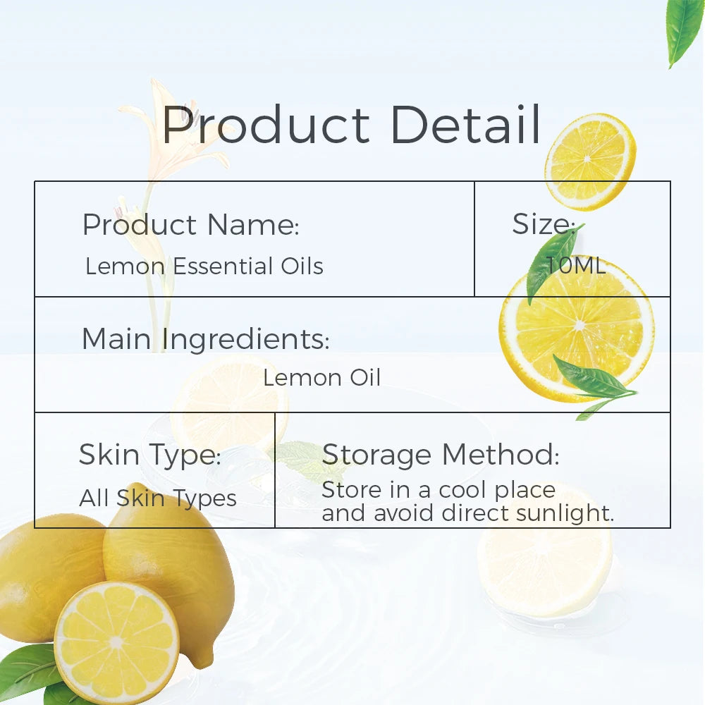 10 ml hochwertige Zitronen ätherische Öl Aromathey 100% reines und natürliches Lavendelöl Rose Minze Oregano Bergamotte Diffusoröle