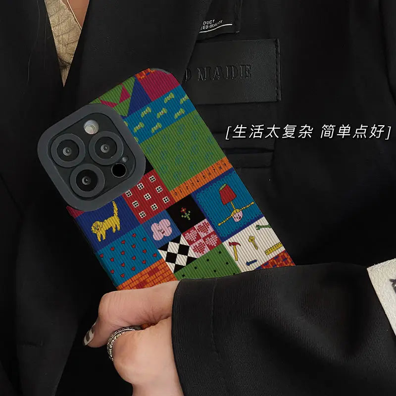 Ottwn Cartoon Tiere Handyhülle für iPhone 13 14 Pro Max 11 12 Mini 7 8 Plus X XS Max XR SE Stoßfeste Silikon Rückseite Soft Cover