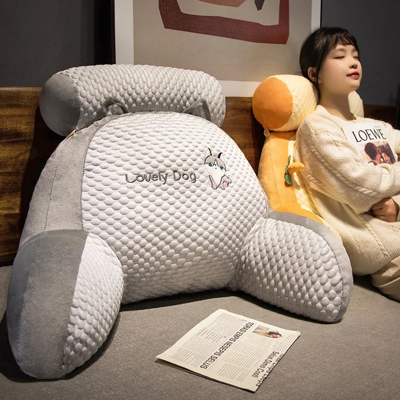 Eiserbsen, Nachttischkissen, weiches Taillenkissen, große Rückenlehne, Bettkissen, Schlafsofakissen, Bettlesen.