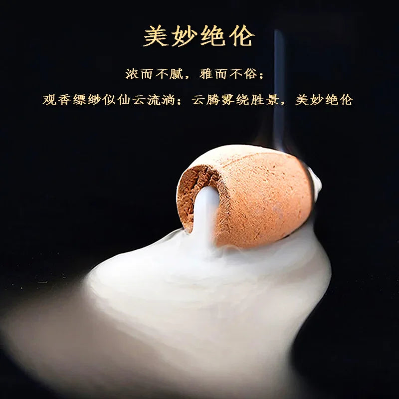 10-100pc/Beutel natürlicher Wasserfall Weihrauchkegel Rückfluss-Turm Weihrauch für Brenner Rauch Backflow-Kegelduft Lavendel Aromatherapie