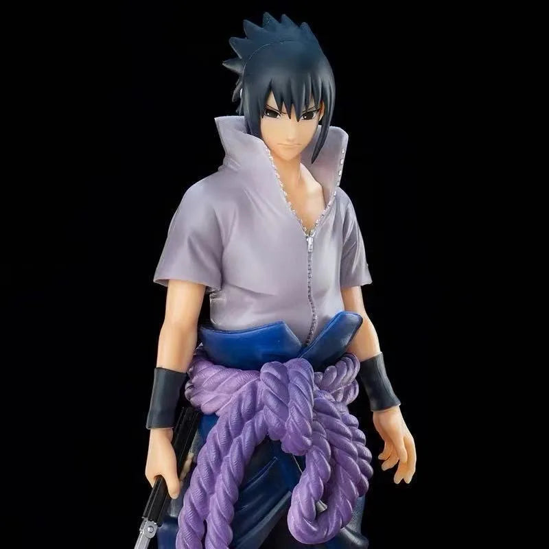 26cm Anime Naruto Modell Uchiha Sasuke Itachi Akatsuki PVC Statue Sammlerspielzeug Puppe für Kinder GK Action Figur Shippuden