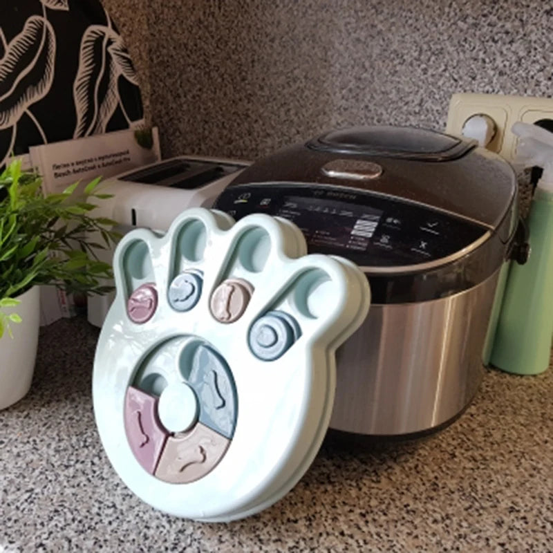 Smart Dog Puzzle Toys Welpen-Leckerli-Spender Interaktives Hundespielzeug, das speziell für Trainingsleckerlis entwickelt wurde - Footprint Shape