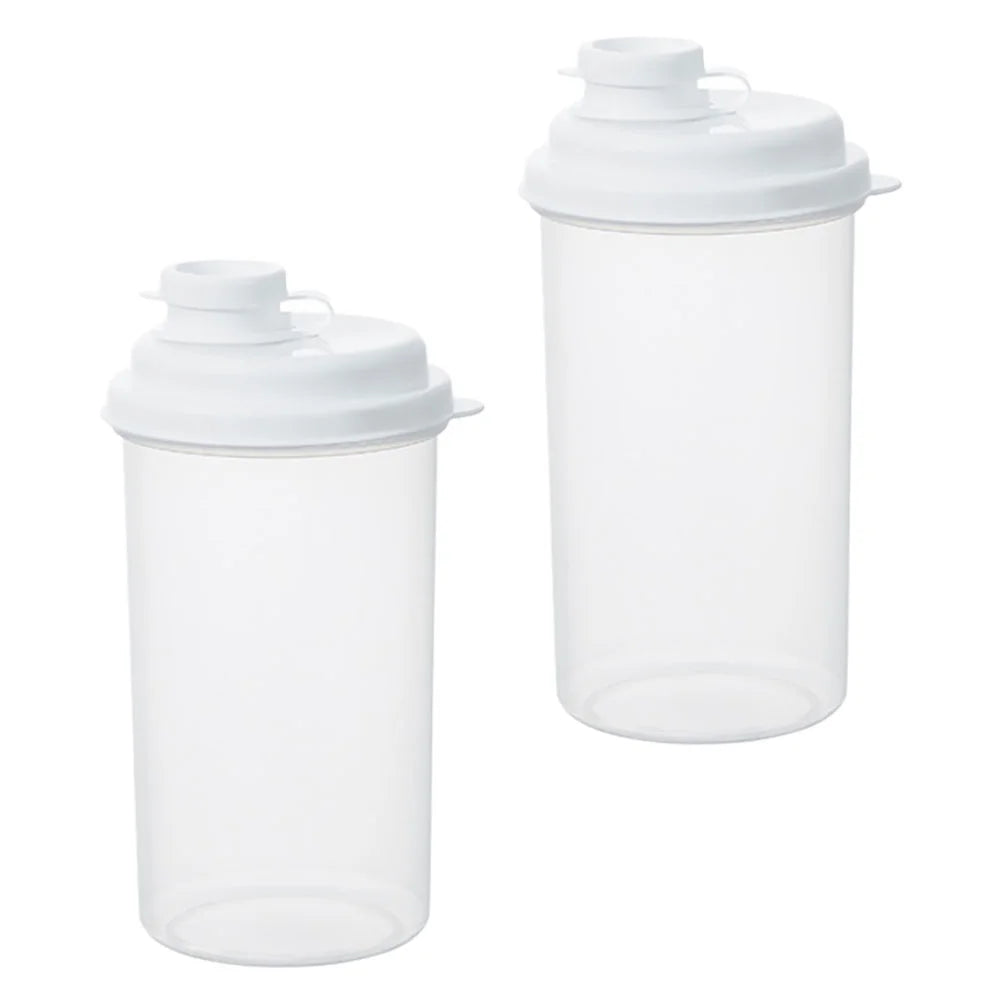 2 Stück Getränke Cold Brew Cup Wasserkrug klare Flaschen PP Limonade Spender Behälter