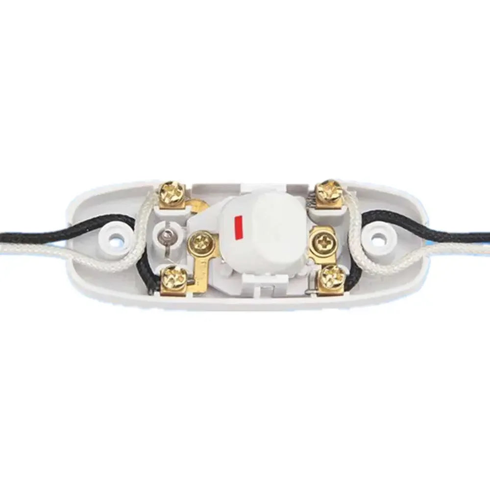 1PC Nachttischlampenschalter AC 250V 10A Inline EIN / AUS Nützlicher Tisch Schreibtischlampe Kabel Kabel Schalter LED-Anzeigeleuchte переключатели