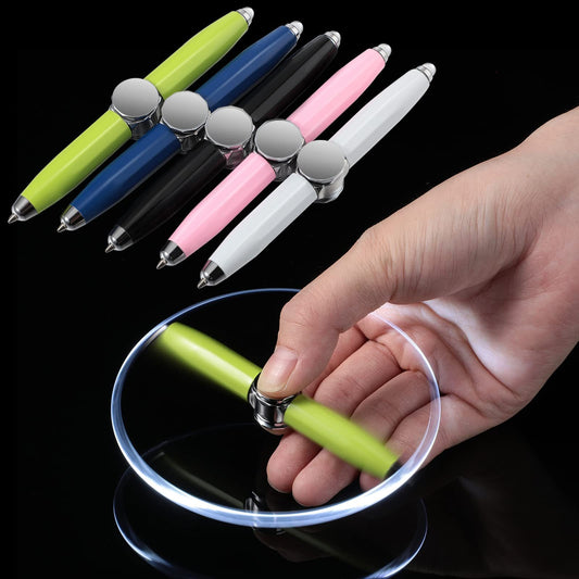 Kreativer Multifunktions-LED-Stift mit Drehbewegung