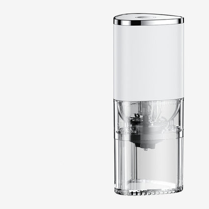 Elektrische Kaffeemühle, tragbar, USB wiederaufladbar, Lebensmittelzerkleinerer für Filterkaffee