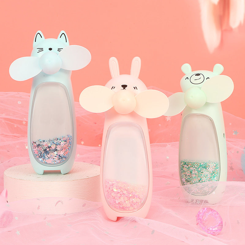 Freundinnen-kreative-exquisite-Paar-Gadgets-Handheld-Fan