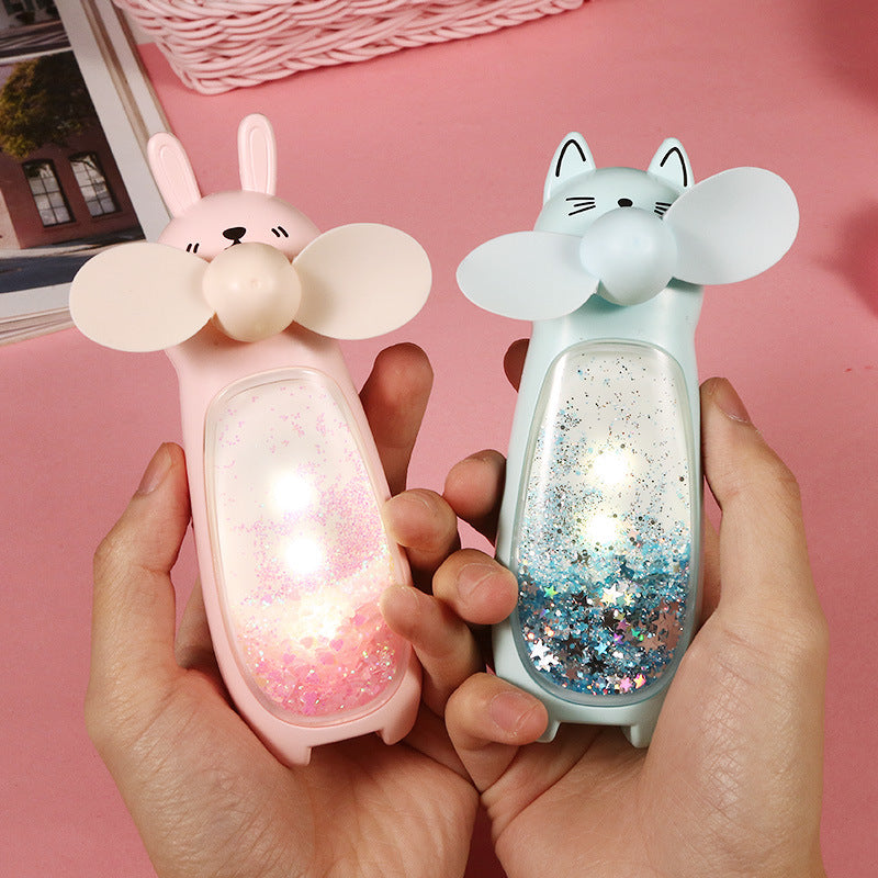 Freundinnen-kreative-exquisite-Paar-Gadgets-Handheld-Fan