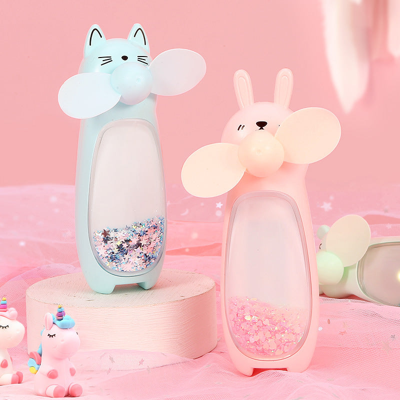 Freundinnen-kreative-exquisite-Paar-Gadgets-Handheld-Fan