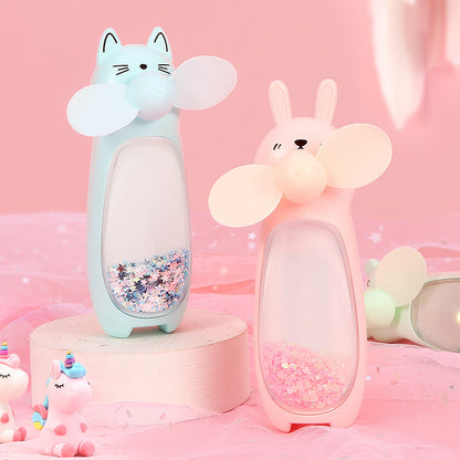 Freundinnen-kreative-exquisite-Paar-Gadgets-Handheld-Fan