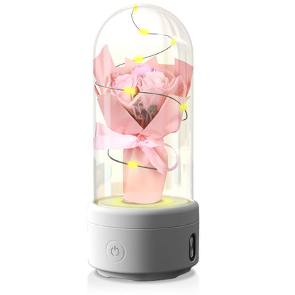 Kreatives 2-in-1 Bouquet LED-Licht und Bluetooth-Lautsprecher