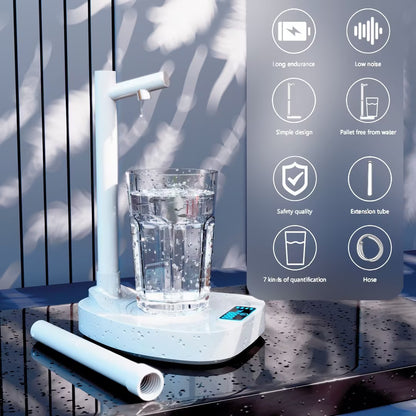 Automatische Wasser flasche Desktop Wiederauf ladbare Wassersp ender mit Stand