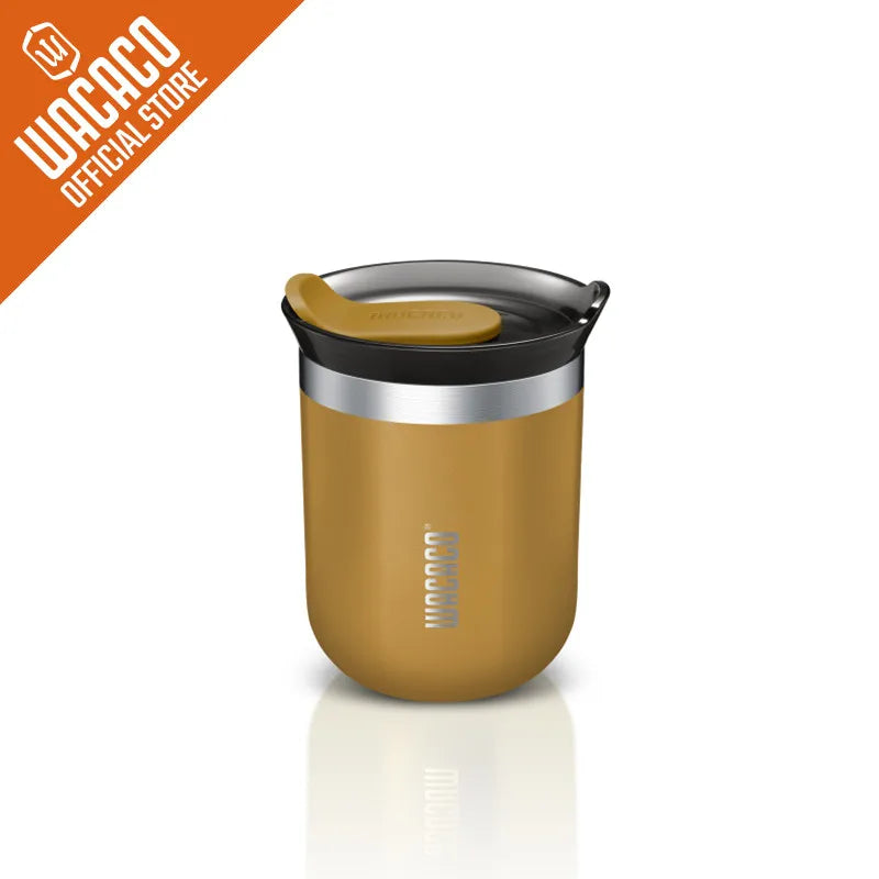 WACACO Octaroma – Vakuumisolierte Kaffeetasse, doppelwandiger Edelstahl-Reisebecher, 6/10/15 fl oz, Thermo, Valentinstagsgeschenk