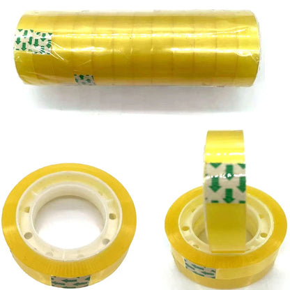 18mm * 20m / Toll Transparent Klebeband Pack Werkzeuge Schreibwaren Büro Schulbedarf Verpackung Geschenk Blume