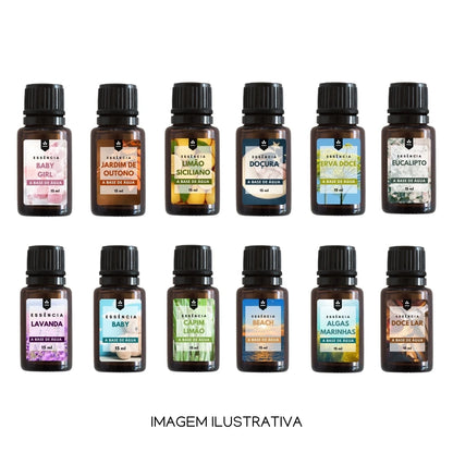 15 ml Wasserlösliche Essenzen – Seifen-, Luftbefeuchter- und Aromatisierungs-Kit (3-teilig)
