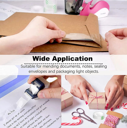 18mm * 20m / Toll Transparent Klebeband Pack Werkzeuge Schreibwaren Büro Schulbedarf Verpackung Geschenk Blume