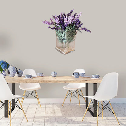 Drei Ratels QCF100 Gemächlicher pastoraler Stil Blumenstrauß Familie Dekoration Wandaufkleber