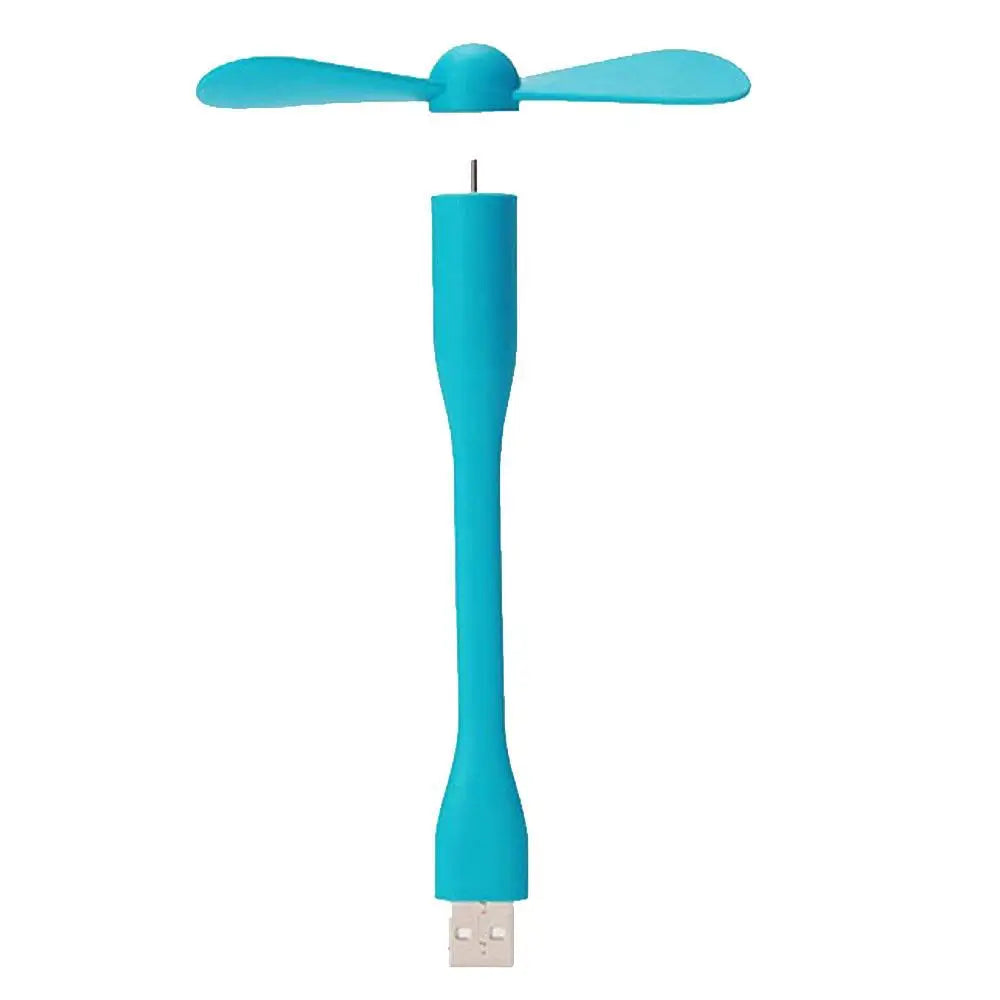 Neue USB-Lüfter Elektronisches Gadget Ventilador Led USB Mini Ventilator Tragbarer flexibler Kühler Geeignet für Laptop Smartphone