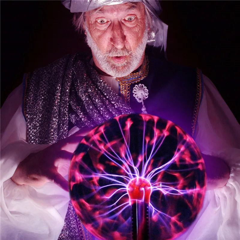 3 Zoll Neuheit Magie Kristall Plasma Ball Touch Lampe LED Nachtlicht Kugel Nachtlicht Geburtstag Weihnachten Kinder Geschenk Dekor Beleuchtung