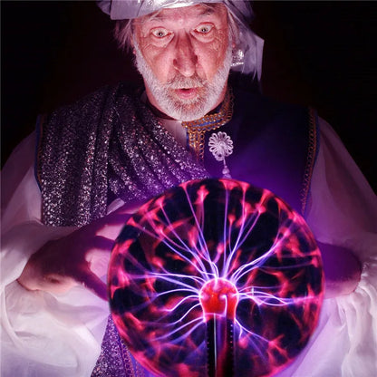 3 Zoll Neuheit Magie Kristall Plasma Ball Touch Lampe LED Nachtlicht Kugel Nachtlicht Geburtstag Weihnachten Kinder Geschenk Dekor Beleuchtung