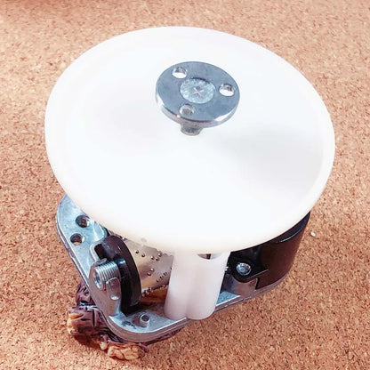 DIY Spieluhr-Mechanismus mit drehbarer Welle und Platte in entgegengesetzter Richtung Weihnachtsgeschenke ungewöhnlich