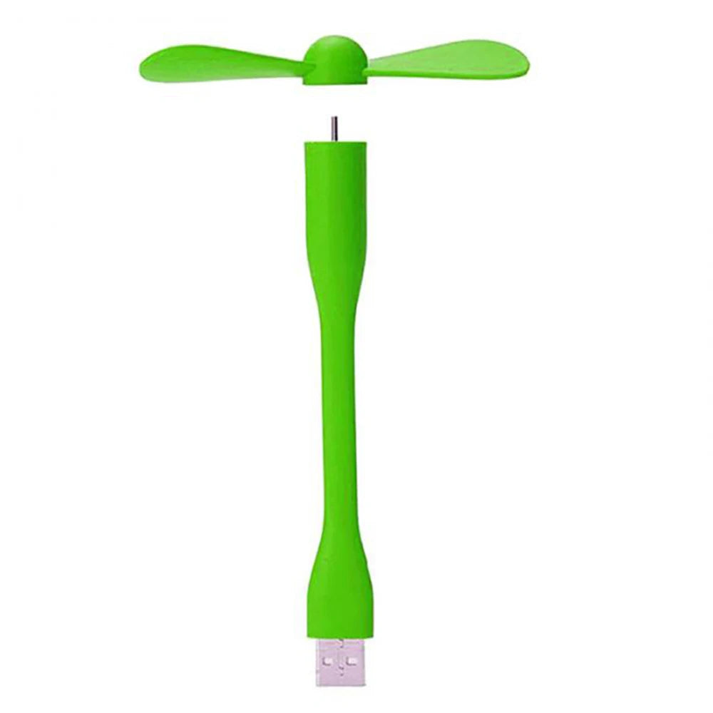 Neue USB-Lüfter Elektronisches Gadget Ventilador Led USB Mini Ventilator Tragbarer flexibler Kühler Geeignet für Laptop Smartphone
