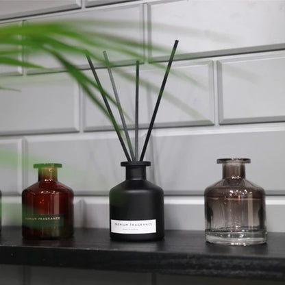 1 stücke 50ml Raumduft Diffusor Flasche Party Geschenke Glasbehälter Schilf Diffusor Ätherisches Öl Flasche Öl Diffusoren Sticks