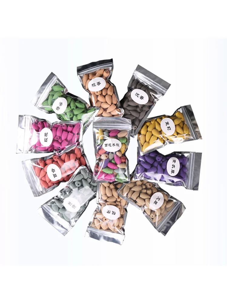25/50/70/125PCS Backflow Smoke Weihrauchkegel Sandelholz Duftende Aromatherapie Duftendes indisches tibetisches Gewürzparfüm So