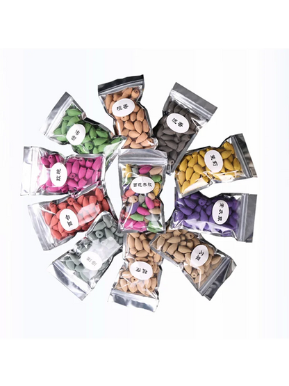 25/50/70/125PCS Backflow Smoke Weihrauchkegel Sandelholz Duftende Aromatherapie Duftendes indisches tibetisches Gewürzparfüm So