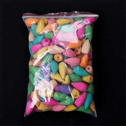 50/100pcs Weihrauchkegel für Weihrauchbrenner Blumenturm Weihrauch Granula Lavendel Sandelholz Aloe gemischter Geruch