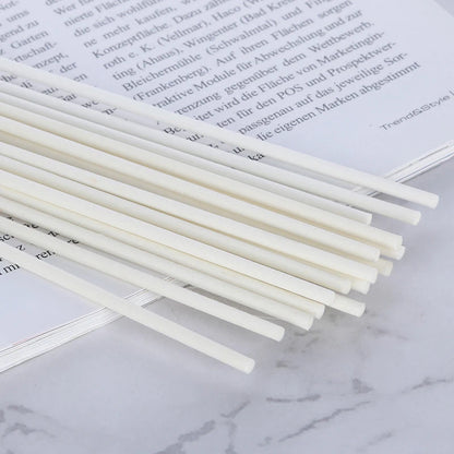 6 Stück Ersatz Diffusor Faser Aroma Refil Synthetischer Stick 3x200mm Faser Rattan Schilfstäbchen