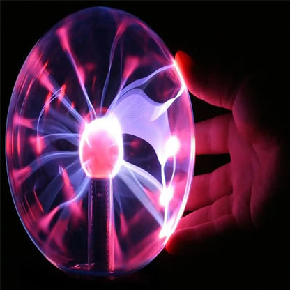3 Zoll Neuheit Magie Kristall Plasma Ball Touch Lampe LED Nachtlicht Kugel Nachtlicht Geburtstag Weihnachten Kinder Geschenk Dekor Beleuchtung