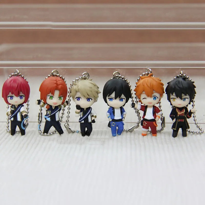 ensemble-stars-mini-pendant-toys-tsukinaga-leo-hidaka-hokuto-narukami-arashi-mini-figure-kawaii-4cm-key-ring-bag-decor-gift-toys