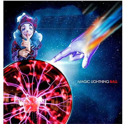 3 Zoll Neuheit Magie Kristall Plasma Ball Touch Lampe LED Nachtlicht Kugel Nachtlicht Geburtstag Weihnachten Kinder Geschenk Dekor Beleuchtung