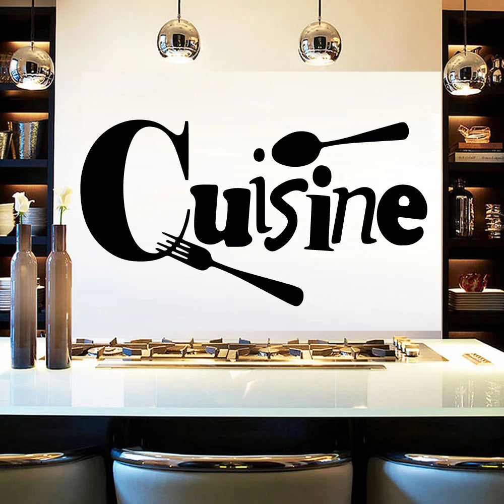 Küche Kaffee Vinyl Wandaufkleber für Küche Zimmer Wohndekoration Zubehör Wandbild Dekor Tapete Wandaufkleber