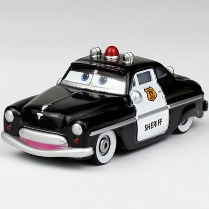 Autos-Disney-Pixar-Autos-2-3-Spielzeug-Lightning-Mcqueen-Mater-Sheriff-Legierung-Metall-Modellauto-1-55-Metallspielzeug-Fahrzeuge-Junge-Kindergeschenke