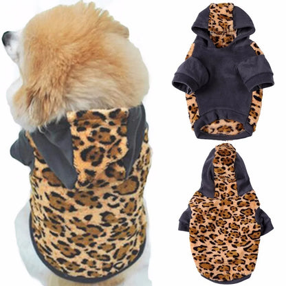 Hundekleidung-Hoodie-Leopard-Flanell-Haustier-Hundewelpen-Pullover-süßer-Winter-warmer-weicher-Haustier-Jumpsuit-Mantel-Outwear-Kleidung-für-Hunde