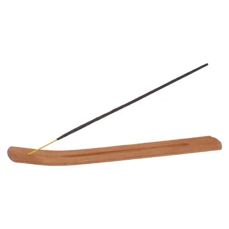 Natürlicher Holz-Räucherstäbchenhalter – Aschenfänger, Brennerhalter, Heimdekoration