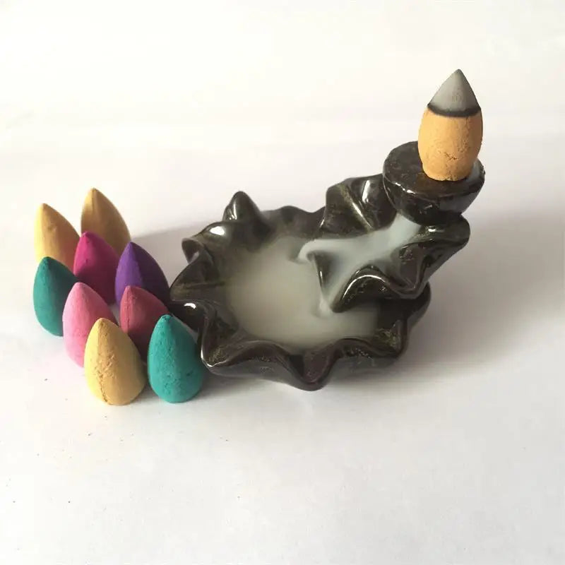 creative-home-decor-the-little-monk-censer-small-buddha-burner-backflow-stick-incense-burner-purple-clay-censer-home-decoration