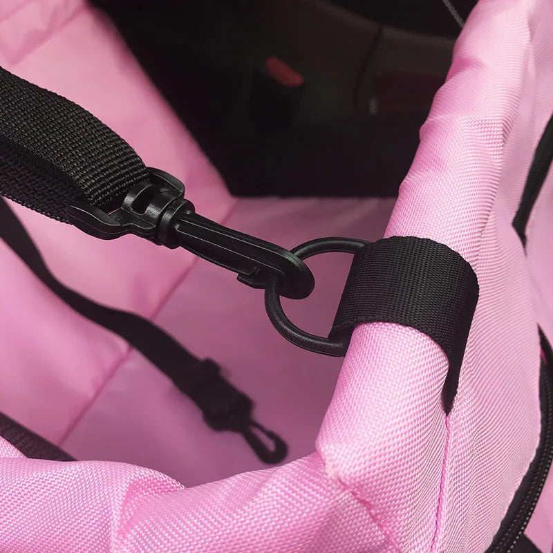 Hochwertiger, wasserdichter Autositzbezug für Haustiere, Hunde-Nylon-Rücksitzträger, Welpen, kleine Hunde, Sicherheitssitze, ZL284
