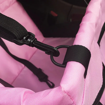 Hochwertiger, wasserdichter Autositzbezug für Haustiere, Hunde-Nylon-Rücksitzträger, Welpen, kleine Hunde, Sicherheitssitze, ZL284