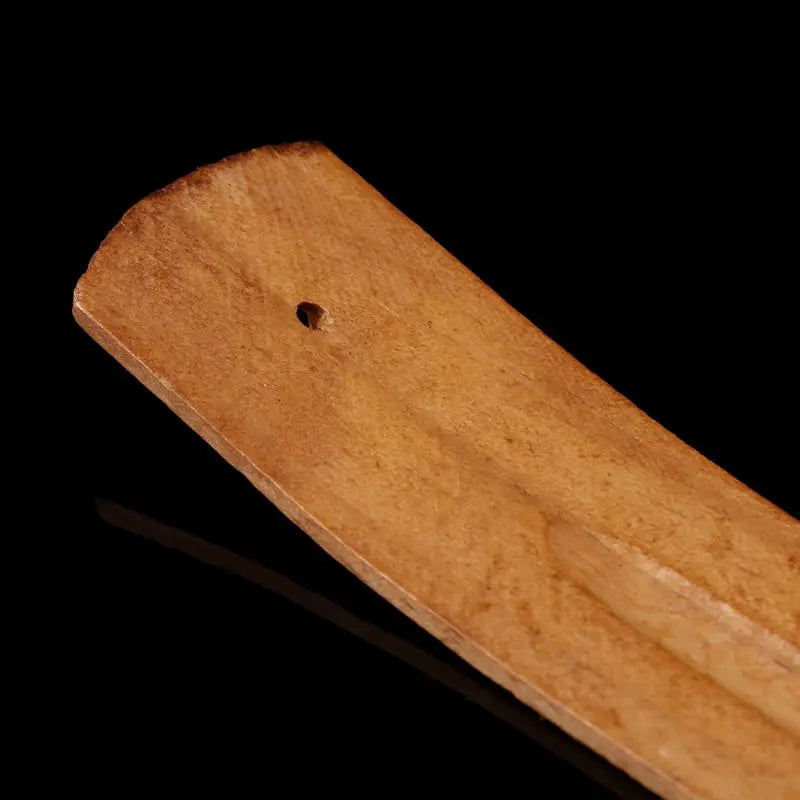 Natürlicher Holz-Räucherstäbchenhalter – Aschenfänger, Brennerhalter, Heimdekoration