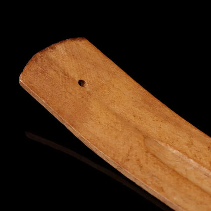 Natürlicher Holz-Räucherstäbchenhalter – Aschenfänger, Brennerhalter, Heimdekoration