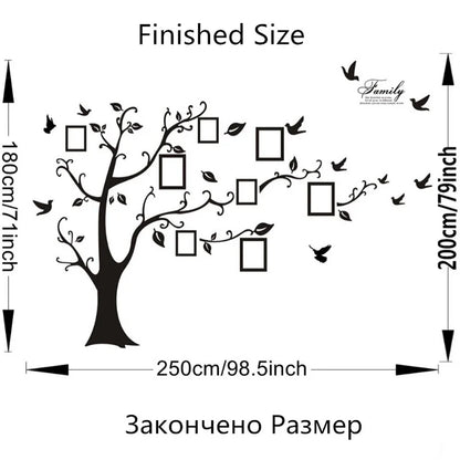 familienfoto-diy-foto-baum-fliegende-vogel-baum-wandaufkleber-200-250cm-kunst-heimdekoration-wohnzimmer-schlafzimmer-abziehbilder-poster