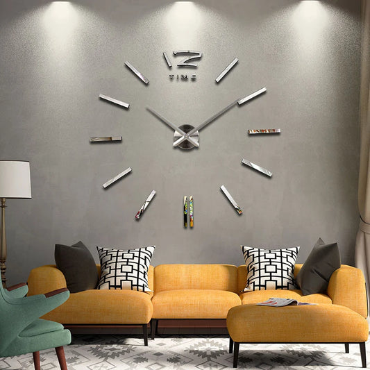 diy-wanduhr-wohnzimmer-neue-acryl-quarzuhr-3d-uhren-reloj-de-pared-heimdekoration-heisses-metall-wandaufkleber