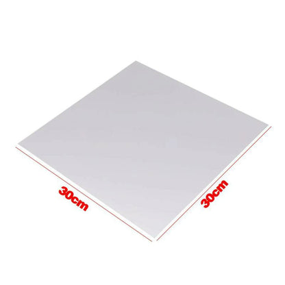 4pcs Acryl Ganzkörper Spiegel Selbstklebende Aufkleber 30cm Quadrat Tapete DIY 3D Aufkleber Wohnzimmer Badezimmer Dekor